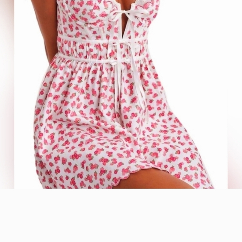 For Love & Lemons Baby Blooms Slip Dress - Picture 6 of 10